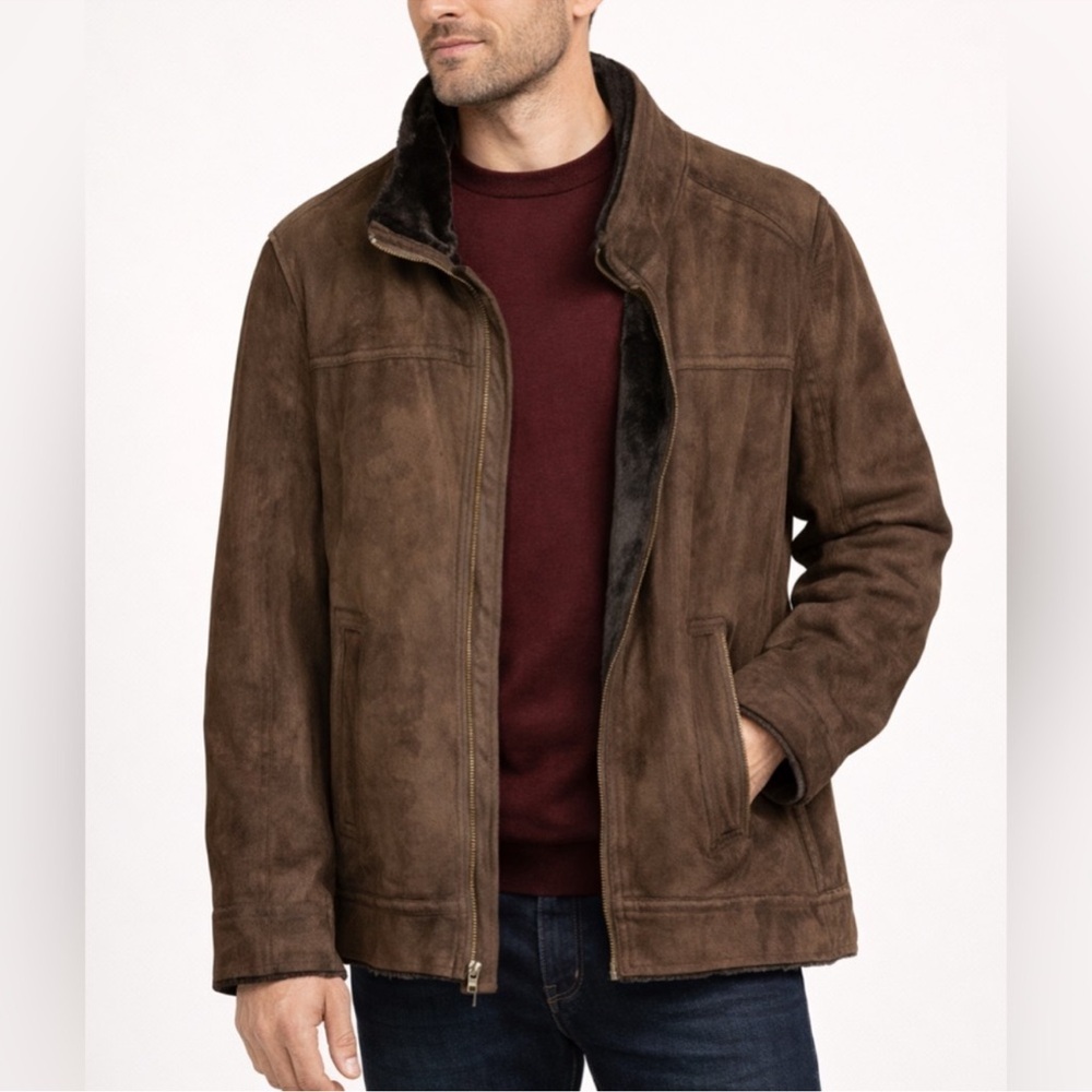 Tommy Hilfiger Men's Dark Brown Jacket